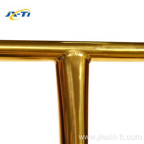 Golden color pro titanium stunt scooter bar oversized